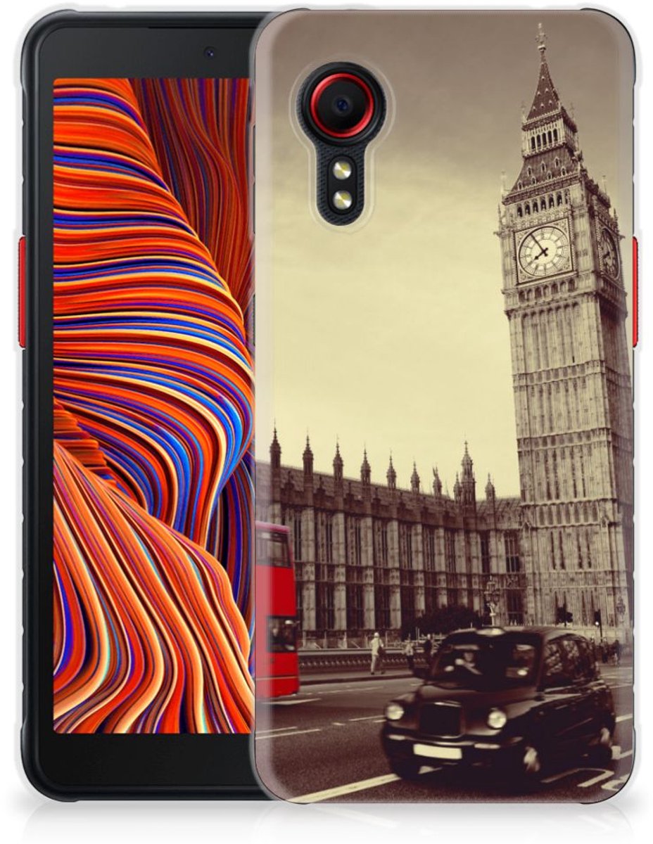 Samsung Galaxy Xcover 5 Siliconen Back Cover Londen