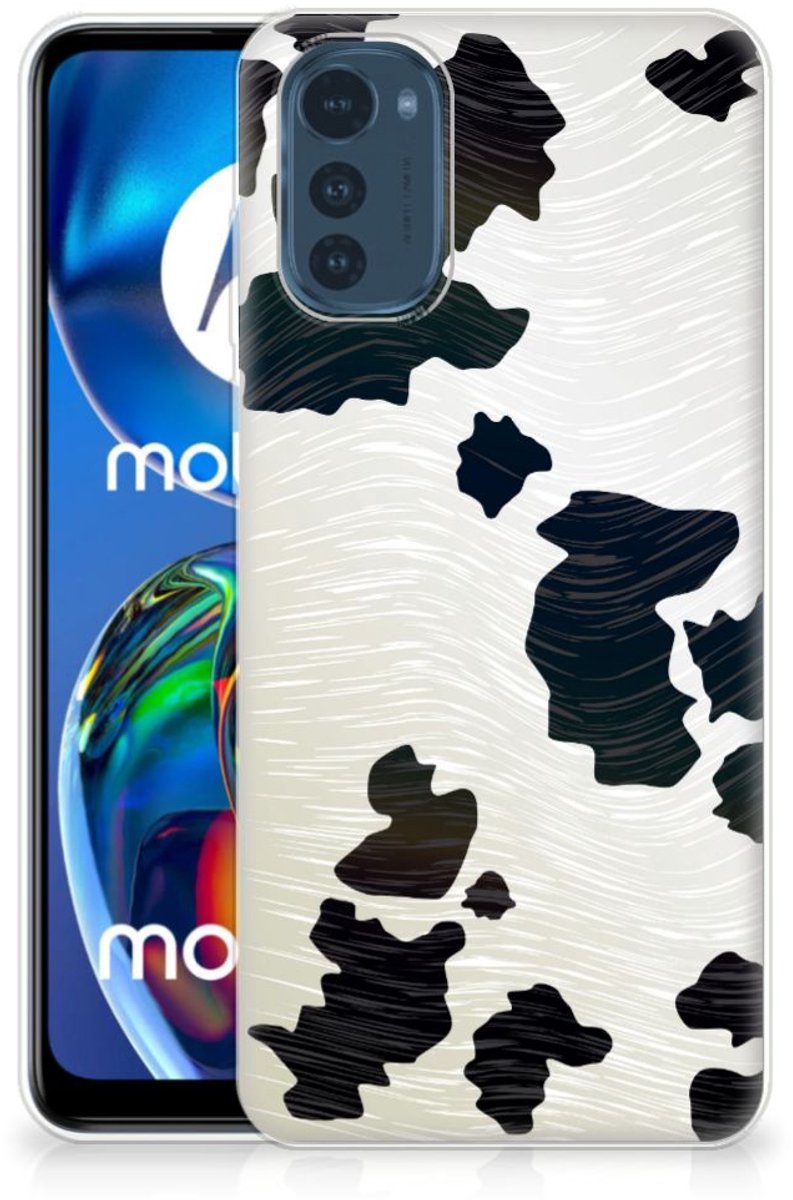 Motorola Moto E32/E32s TPU Hoesje Koeienvlekken