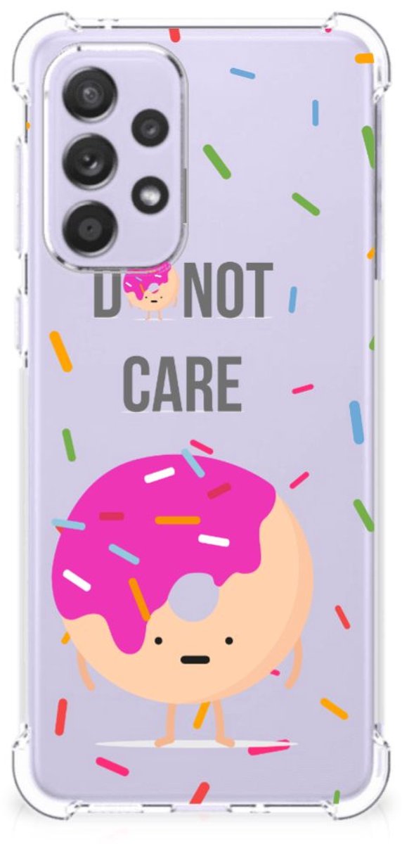 Samsung Galaxy A33 Beschermhoes Donut Roze