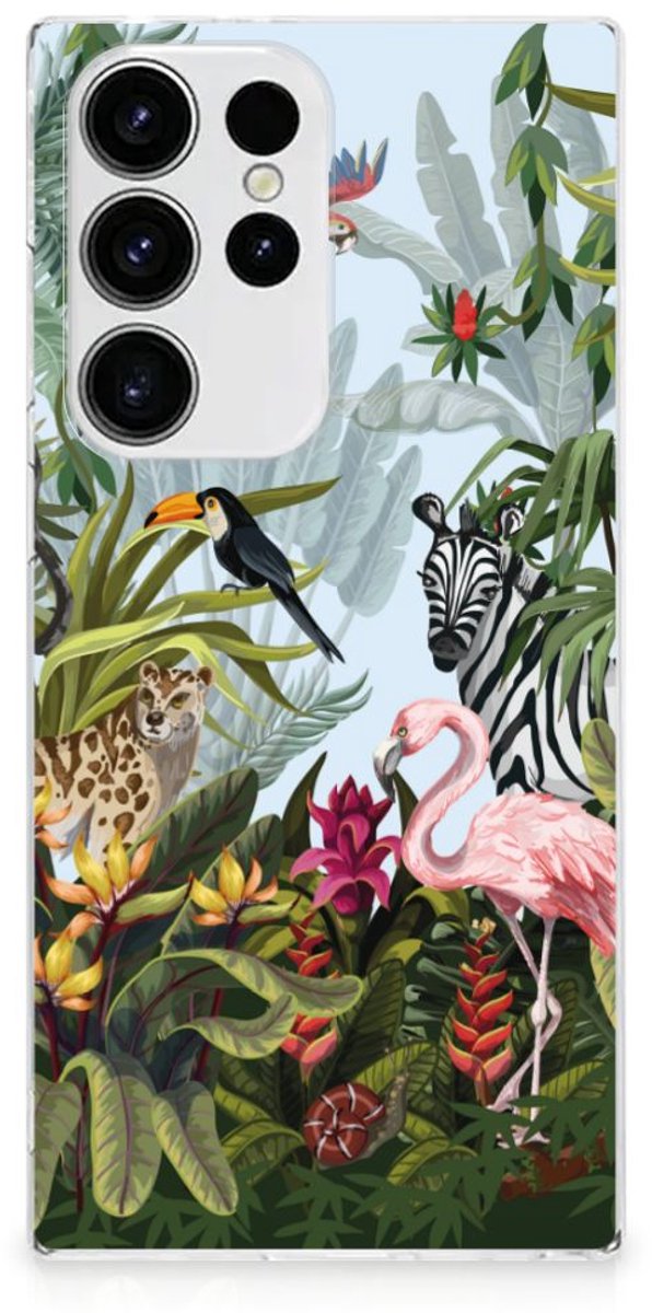 TPU Hoesje voor Samsung Galaxy S23 Ultra Jungle