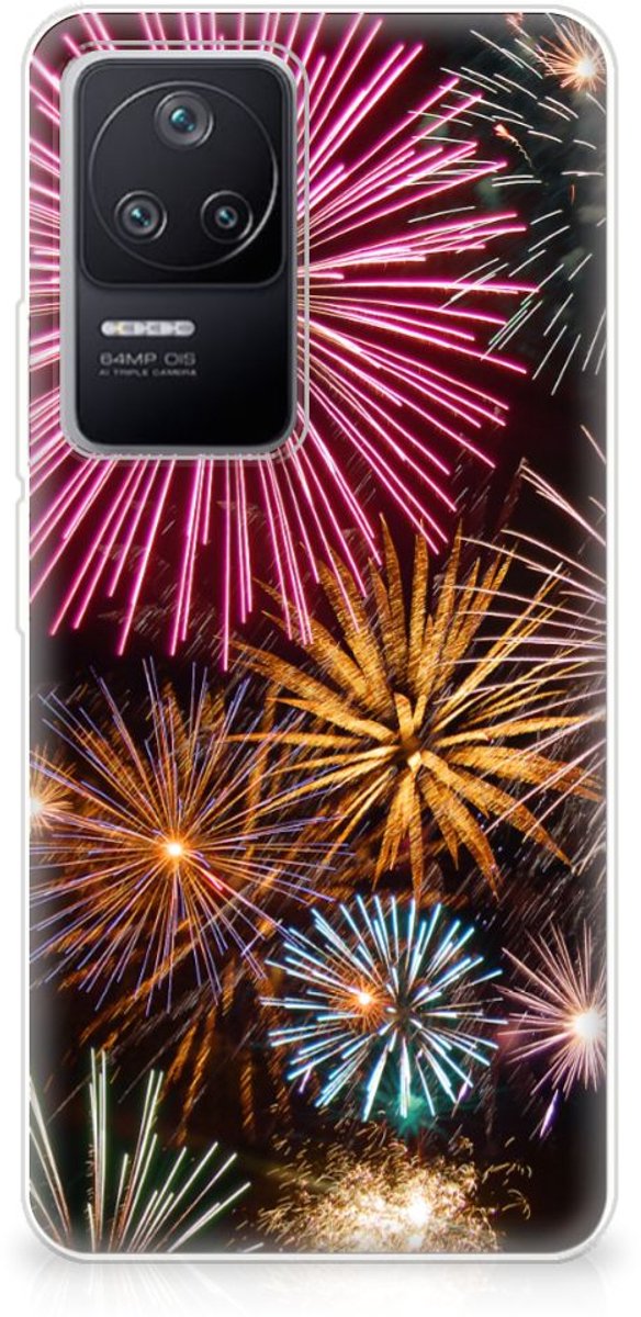 Xiaomi Poco F4 Silicone Back Cover Vuurwerk