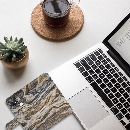 Étui pour téléphone portable OPPO A15 Sac pour téléphone Pierre