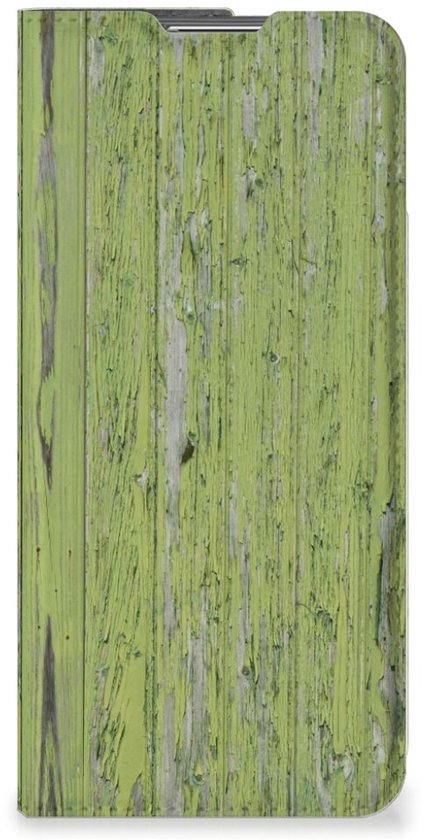 Étui pour téléphone OPPO Find X5 Pro Étui portefeuille Vert Wood