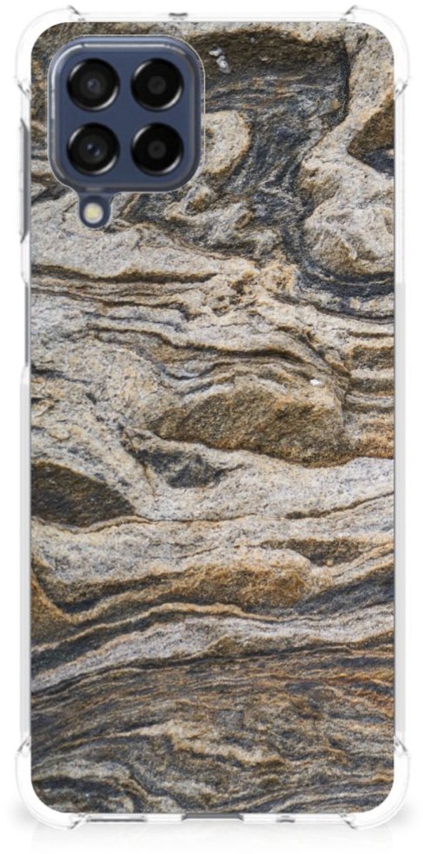 Samsung Galaxy M53 Anti-Shock Hoesje Steen