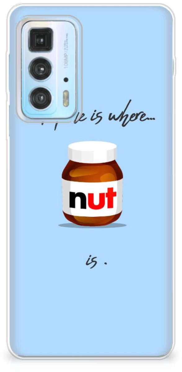 Motorola Edge 20 Pro Siliconen Case Nut Home