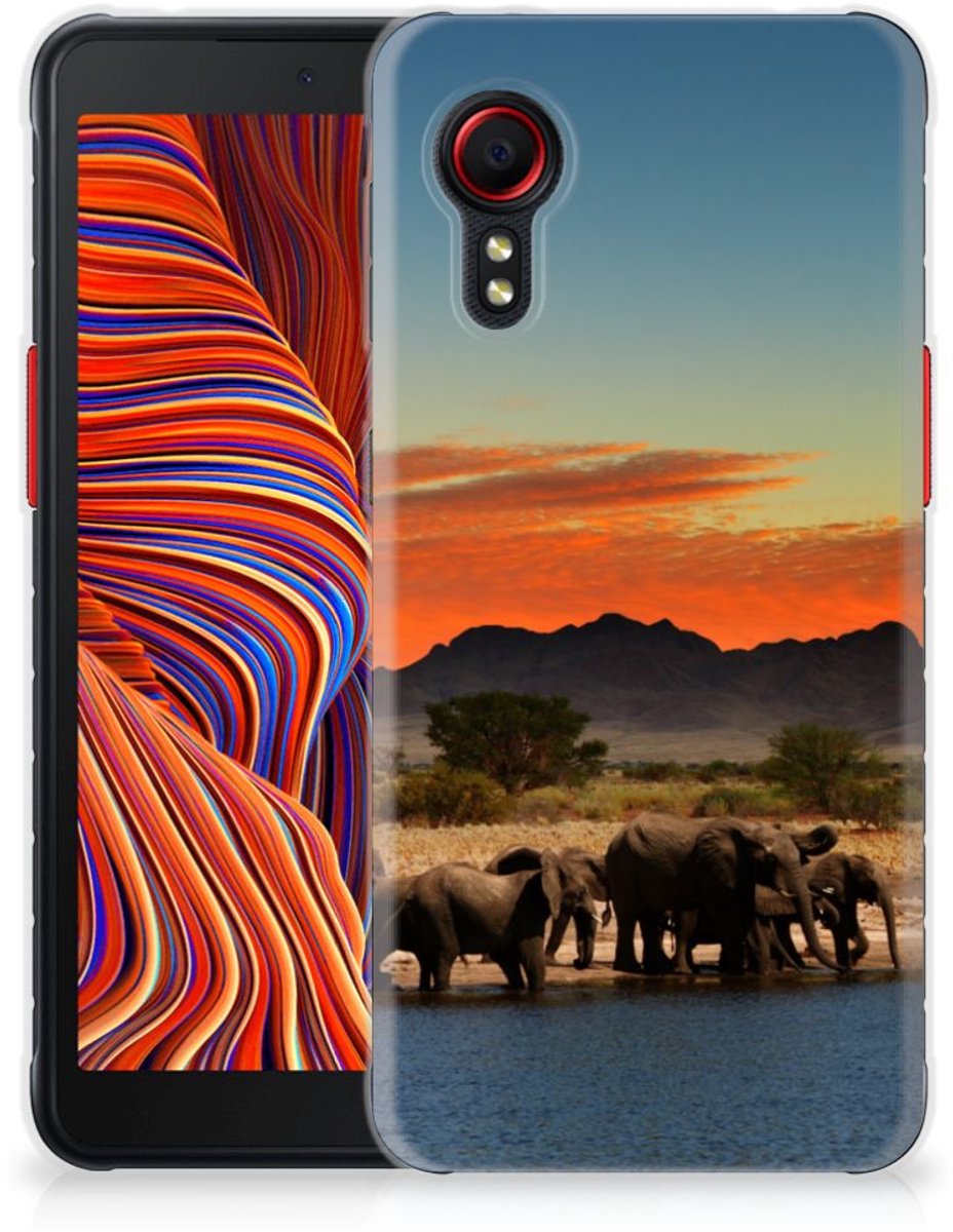 Samsung Galaxy Xcover 5 TPU Hoesje Olifanten