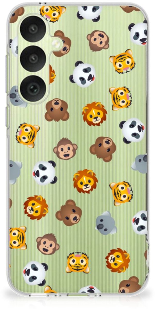 TPU bumper voor Samsung Galaxy A35 Dieren Emojis