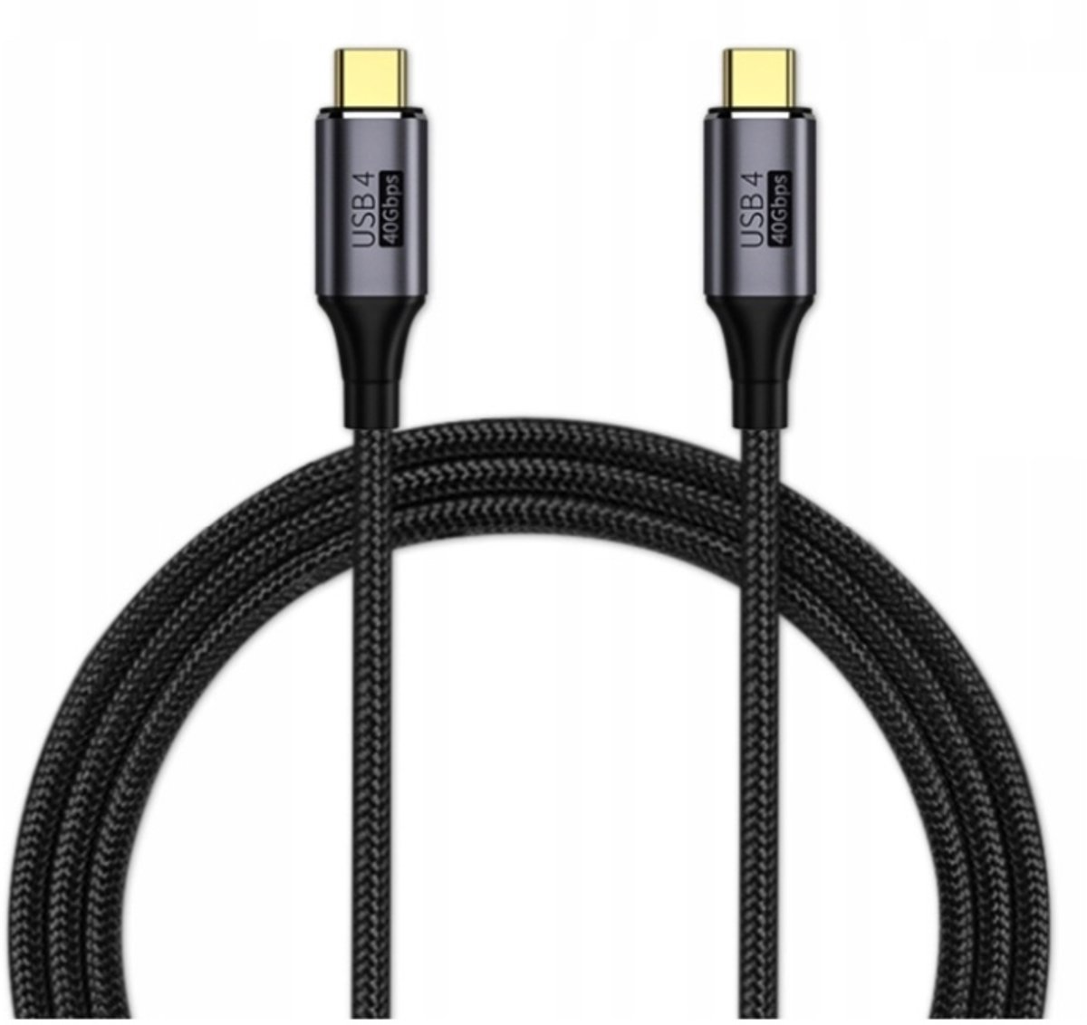 Kabel USB 4.0 Thunderbolt USB-C 40 Gbps 100W 8K 60Hz (0.5 m)
