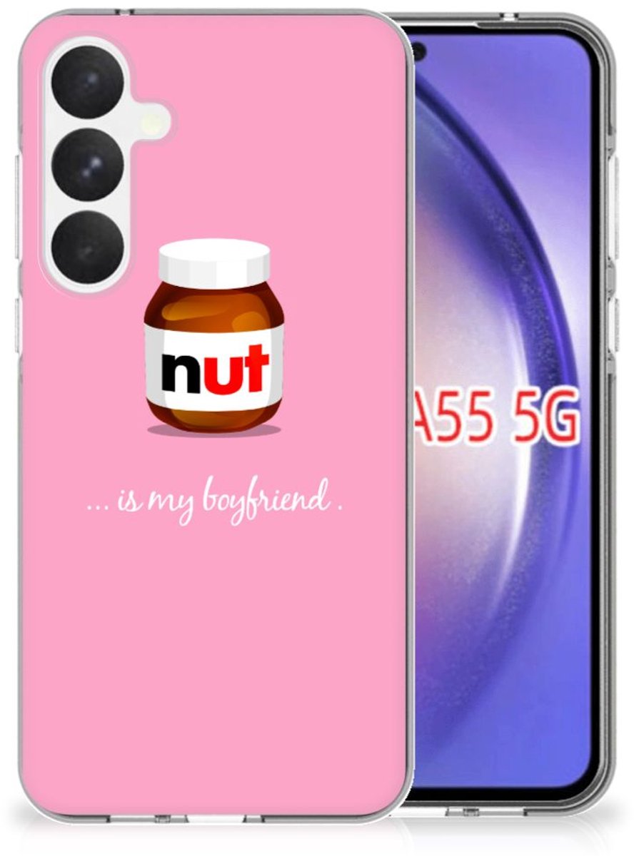 Samsung Galaxy A55 Siliconen Case Nut Boyfriend