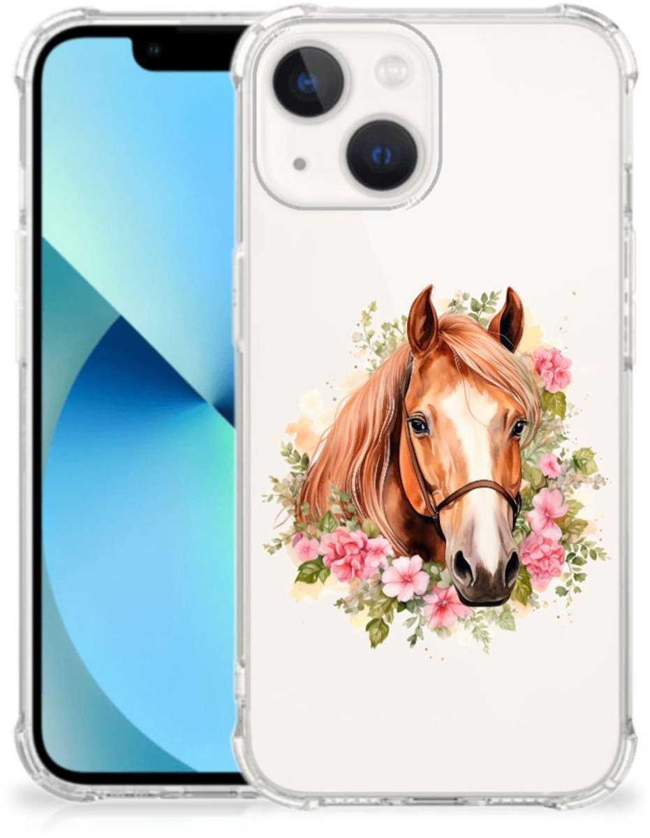 Case Anti-shock voor iPhone 13 mini Paard