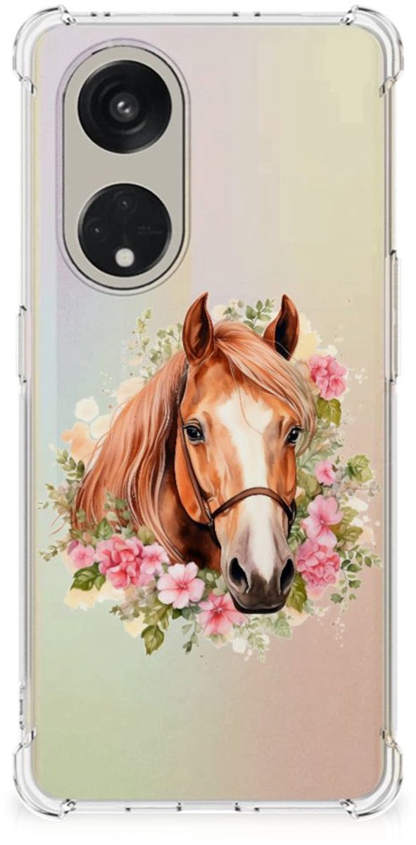 Case Anti-shock voor OPPO Reno8 T 5G Paard