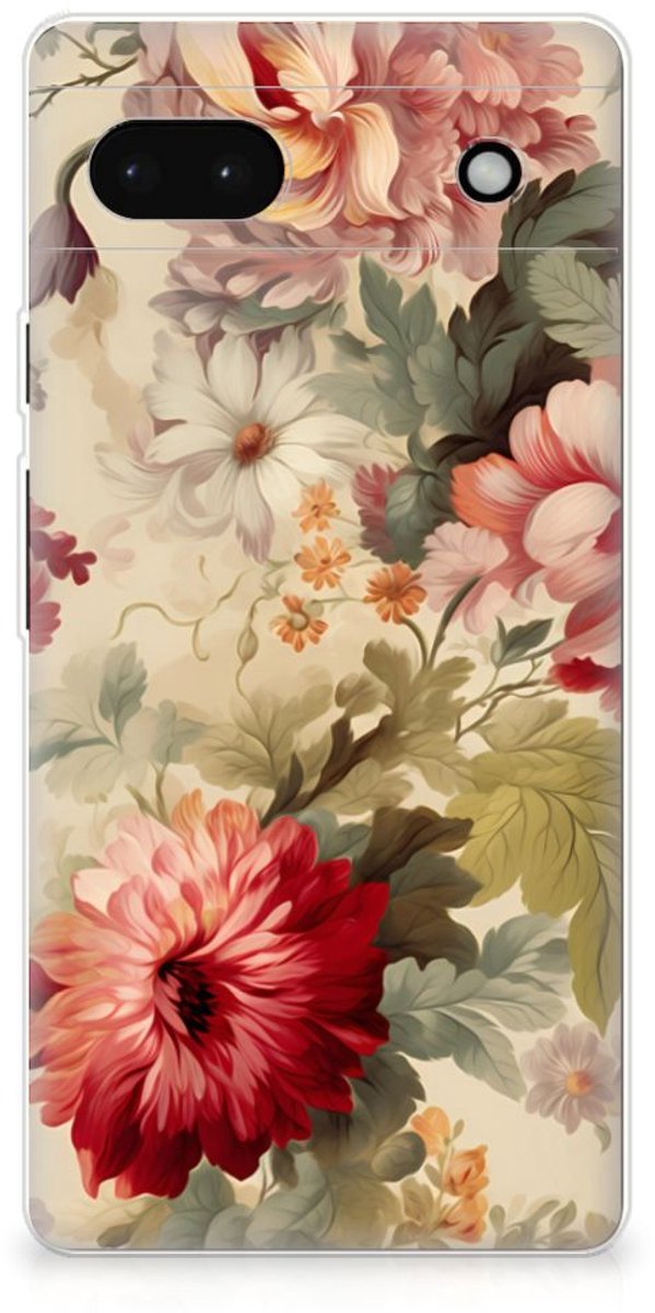 TPU Case voor Google Pixel 6A Bloemen