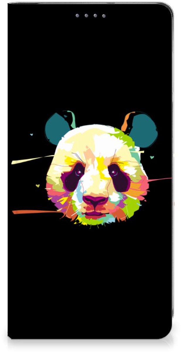 Standcase Hoesje voor Motorola Moto G54 Magnet Case Panda Color
