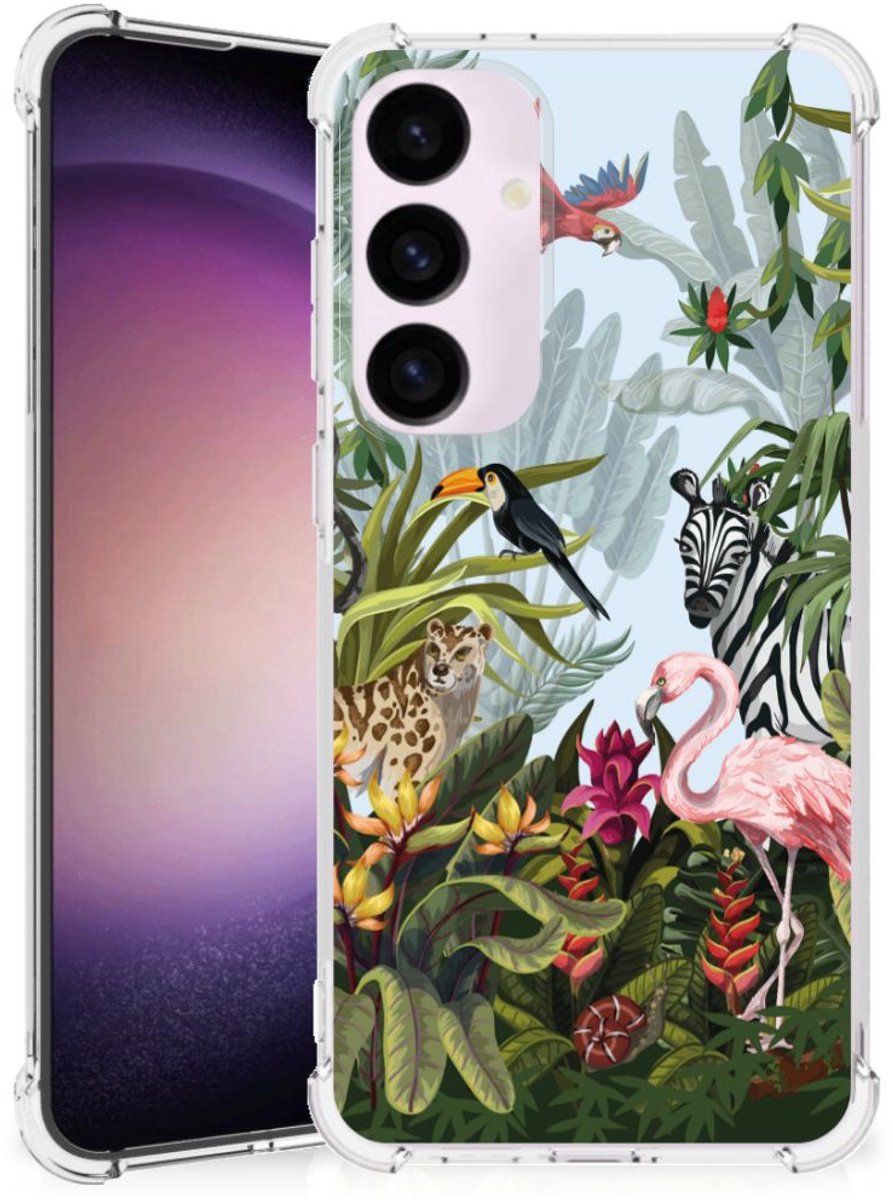 Case Anti-shock voor Samsung Galaxy S24 Plus Jungle