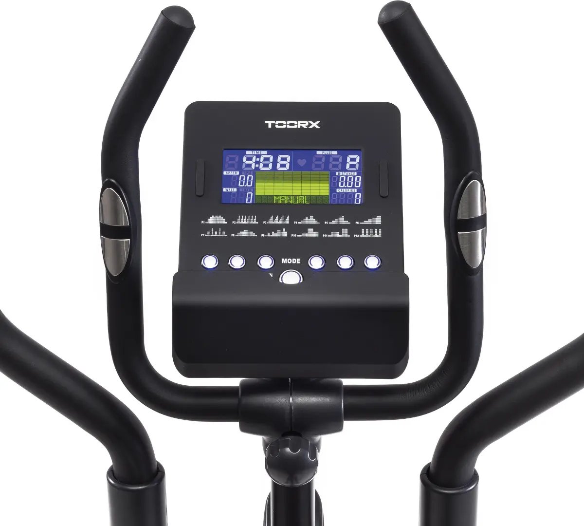 Afbeelding 2 van Toorx Fitness ERX-100-B Crosstrainer - 20 Trainingsprogramma's - 16 Weerstandsniveaus