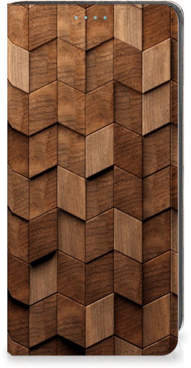 Book Wallet Case voor Samsung Galaxy A53 Wooden Cubes