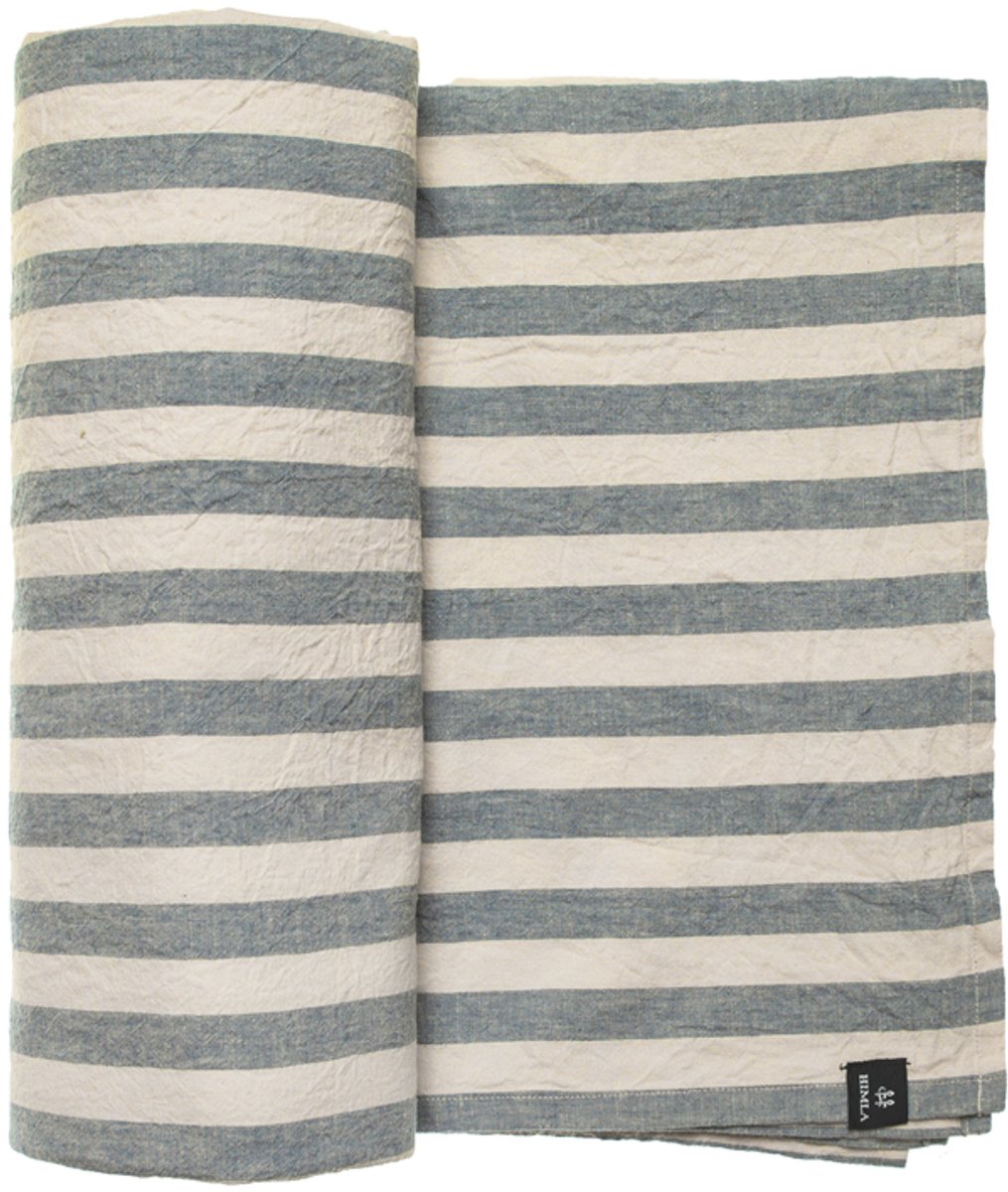 Himla Riviera tafelkleed azur 145x330