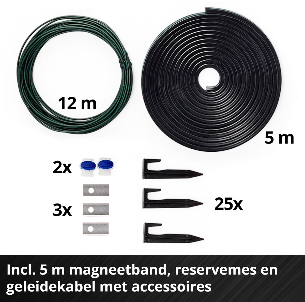 Afbeelding 3 van Einhell Accu Robotmaaier FREELEXO CAM PLUS 600 - Power X-Change - 18 V/Li-ion - Camera in plaats van begrenzingsdraad - Aanbevolen gazonoppervlakte: tot 600 m² - Maaibreedte 18 cm - Diefstalbeveiliging - Incl. 1x 4.0 Ah Plus Accu