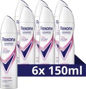 Bol.com Rexona Women Advanced Protection Anti-Transpirant Spray - Biorythm - met Body Heat Activated Technologie - 6 x 150 ml aanbieding