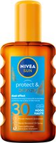 NIVEA SUN Protect & Bronze Zonnebrand Olie Spray SPF 30 - Zonnespray - Waterproof - Zonneolie - 200 ml