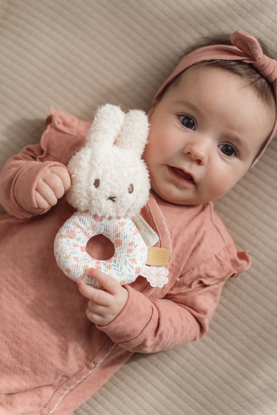 Hochet Nijntje x Little Dutch - Fleur porte-bonheur