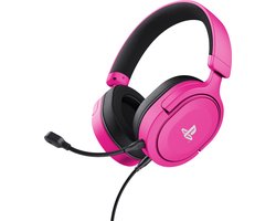 Trust GXT498R Forta - Bedrade Gaming Headset - Licensed voor PS5 - Rose