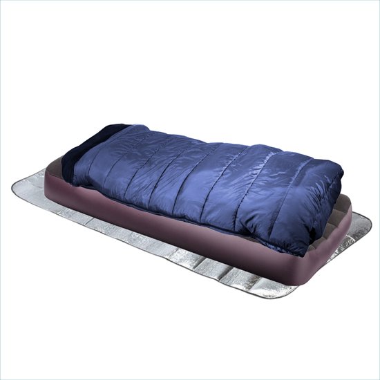 HIXA Campingmat - Isolatiemat - Aluminium - 190 x 60 cm - Isolerend - Onder Campingmat van Merkloos — afbeelding 4
