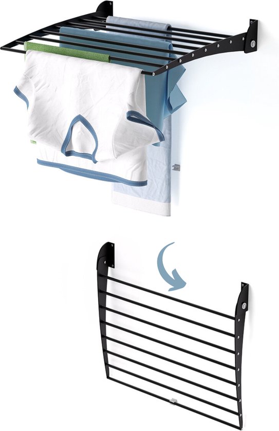 Foxydry PRO 120 Electrisch Plafonddroogrek Met Afstandsbediening 122 X 52 X 25 Cm