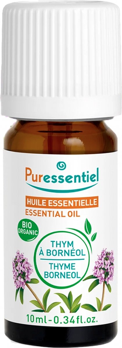 Puressentiel Essentiële Olie Tijm met Borneol (Thymus saturejoides) Bio 10 ml