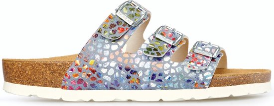 Rohde Dames Albaslippers - Leren Zomerslippers Met Verstelbare Gespen