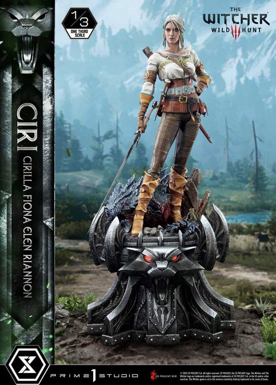 Prime 1 Studio The Witcher 3: Wild Hunt Museum Masterline Statue 1/3 Wild Hunt Ciri Fiona Elen Riannon 81 cm Beeld