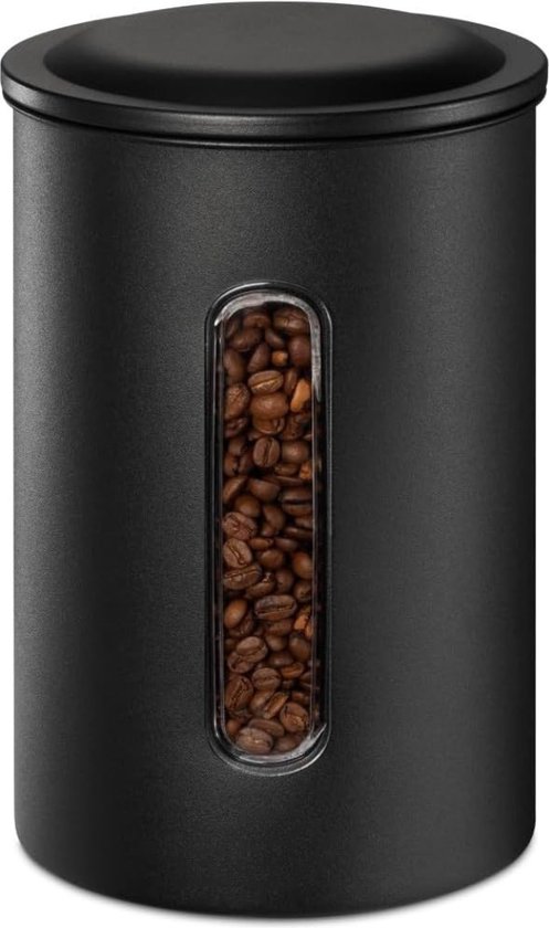 Koffiebus Luchtdichte, koffiebonenopslagcontainers Roestvrijstalen koffieblik voor koffie(Goud