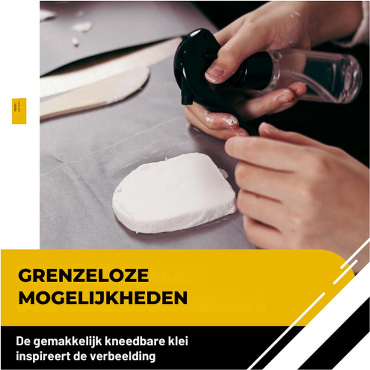 DIBYS Aardewerk Set Voor Kinderen, Tieners & Volwassenen - Complete Pottery Kit Met Luchtdrogende Klei, Verf En Gereedschap