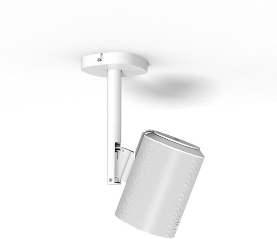 Cavus - CPSE100W Plafondsteun voor Sonos Era 100 – Draaibaar & Kantelbaar – Wit — afbeelding 3