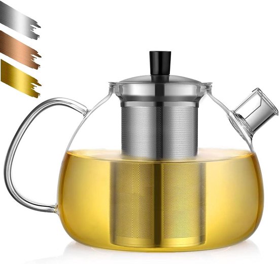 Haushalt Koffie- en theepotten 1,2 Liter - Met thee infuser