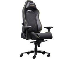 Trust GXT 721 Ruya Pro - Premium Gaming Stoel - Nekkussen - Verstelbare Rug Ondersteuning - Hoogte Verstelbaar - Rug- & Armleuningen Verstelbaar - Zwart/Grijs