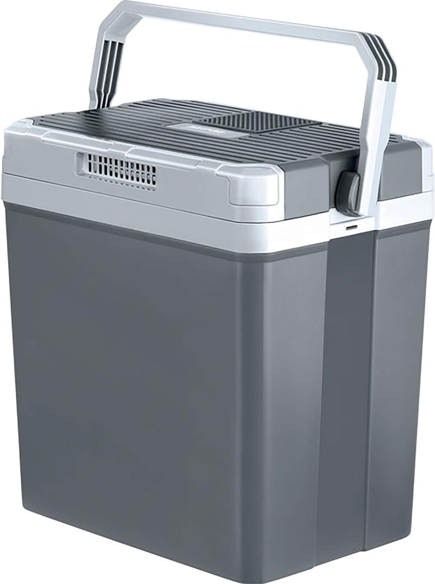 Draagbare Elektrische Koelbox voor Auto en Kamperen - 24L Capaciteit, Koelen en Warmhouden, 12V/220V