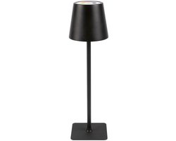 Classbach TL 4025 - oplaadbare tafellamp - LED - 6 kleuren - voor binnen en buiten - Zwart