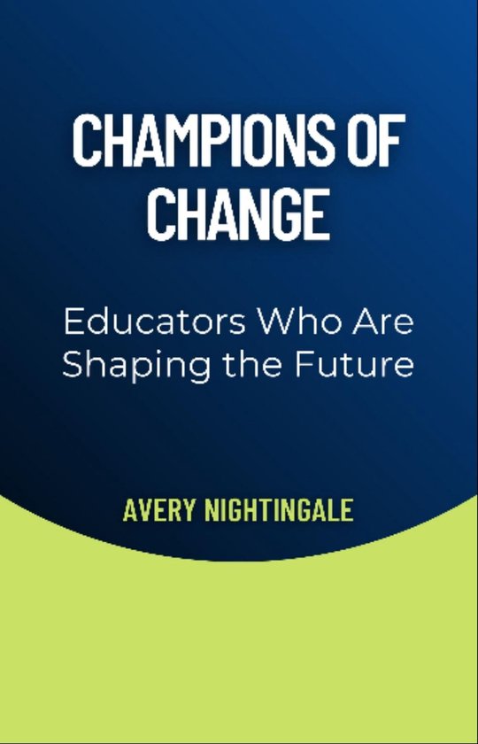 Champions of Change - cover