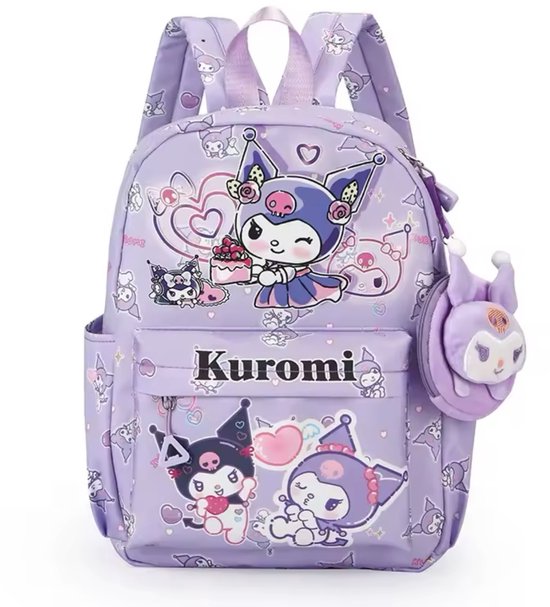 Sanrio Hello Kitty Kuromi schattige cartoonrugzak, Hello Kitty en haar vrienden, gemaakt van het
