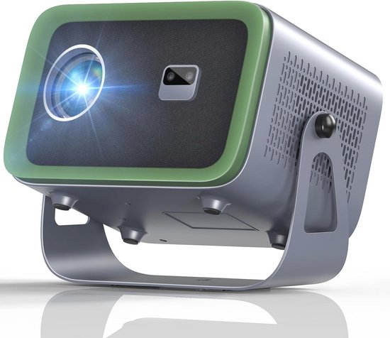4K Draagbare Projector – 600 ANSI, Autofocus, 360° Draaibaar, WiFi 6, Bluetooth, Voor Thuisbioscoop