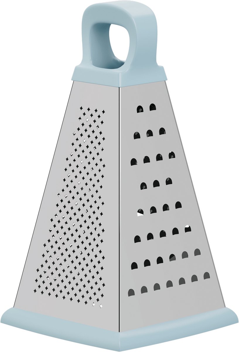 LEO 4-zijdige piramide rasp Slate 22cm - Blauw -