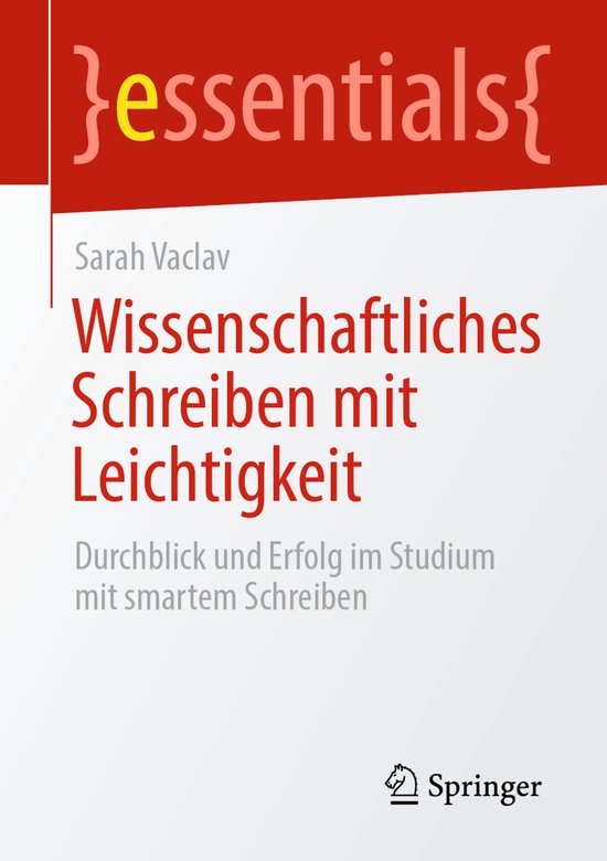 essentials- Wissenschaftliches Schreiben mit Leichtigkeit - cover
