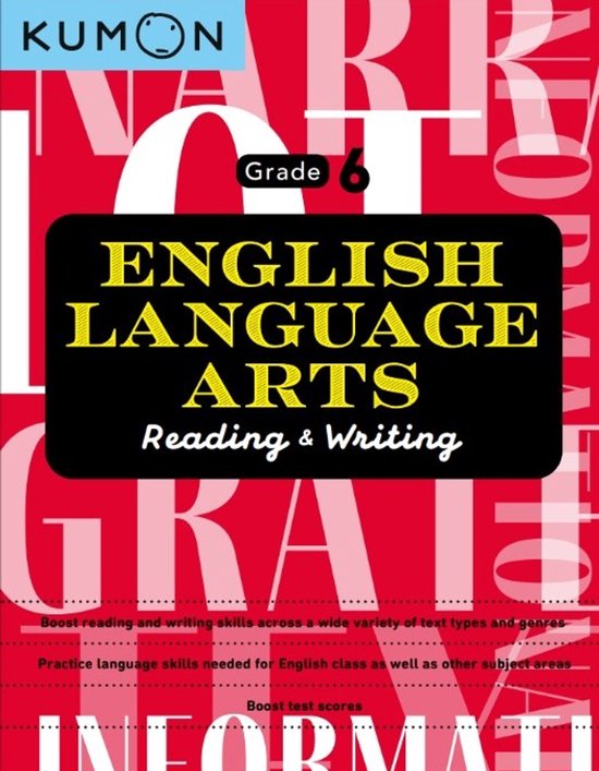Kumon English Language Arts Grade 6 - cover