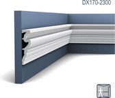Deuromlijstingen Origineel Orac Decor DX170-2300 LUXXUS Multifunctioneel profiel Wandlijst Plint 2.3 m