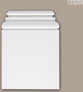 Pilaster voetstuk 123200 Profhome Sierelement tijdeloos klassieke stijl wit