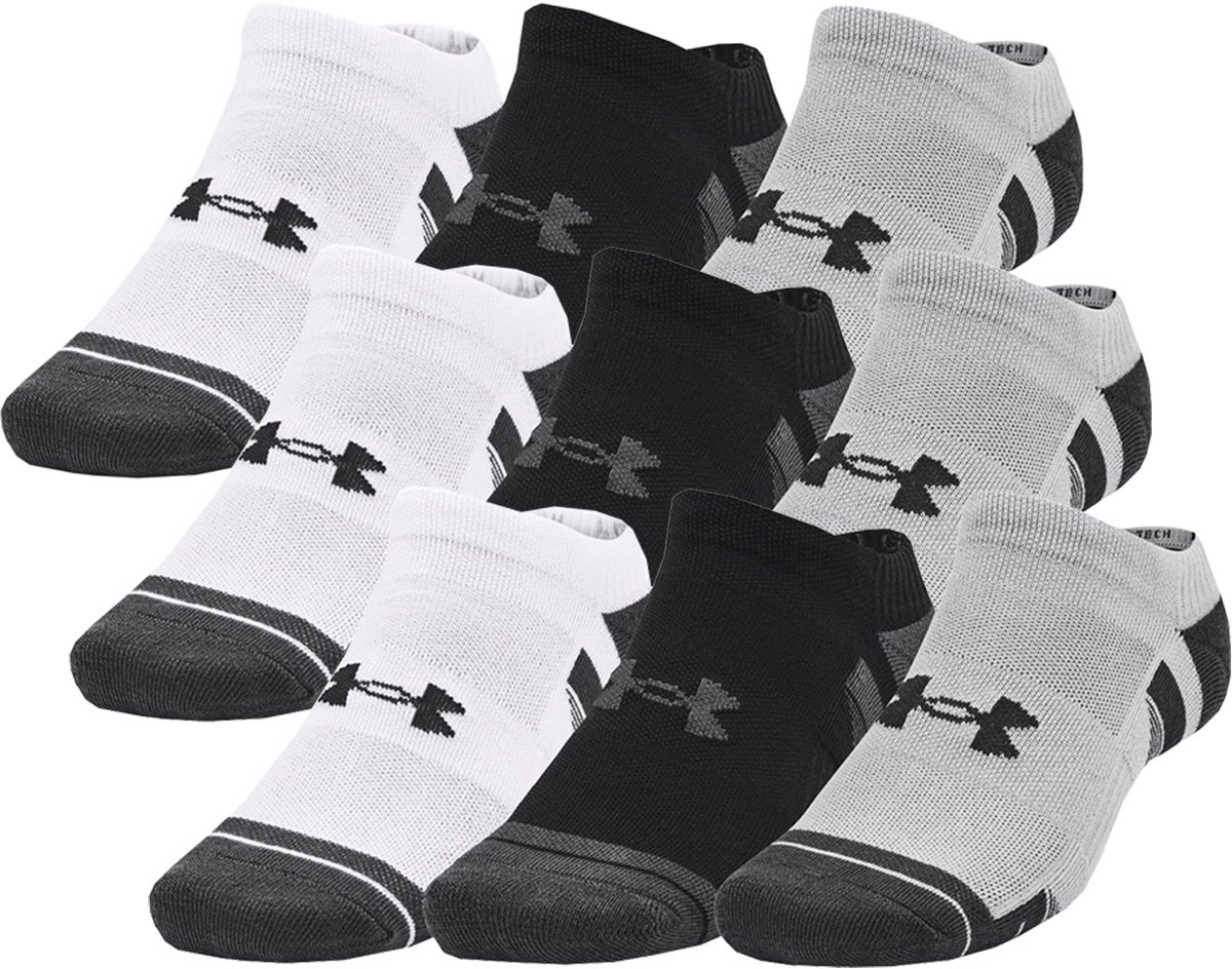 Under Armour Performance Tech Enkel Golfsokken Mixed 3 pack