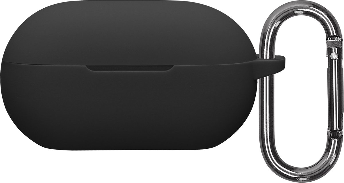 kwmobile cover voor oordopjes case - geschikt voor Beats Solo Buds - Trendy beschermhoes draadloze oordopjes in zwart