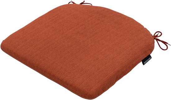 Coussin d'assise environ 46x48cm Basic terra