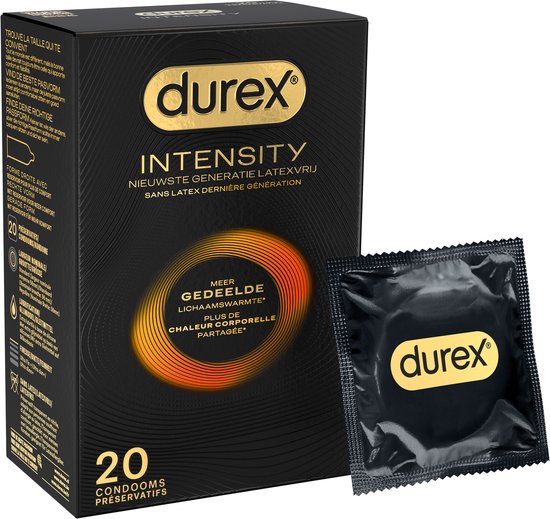 Durex Condoms Intensity x20 - Emballage avantageux